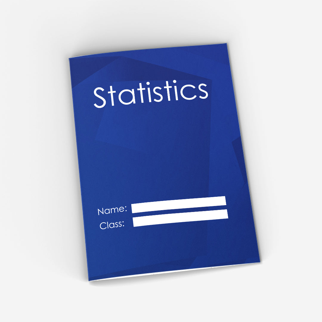 Statistics CopyBook (blue)