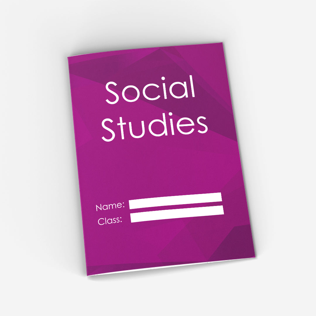 Social Studies CopyBook (purple)