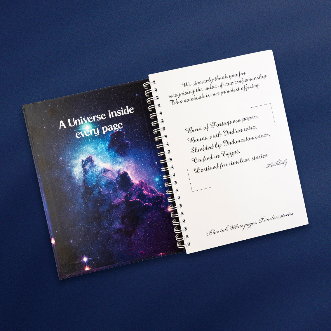 Galaxy Flow Hard Cover Notebook