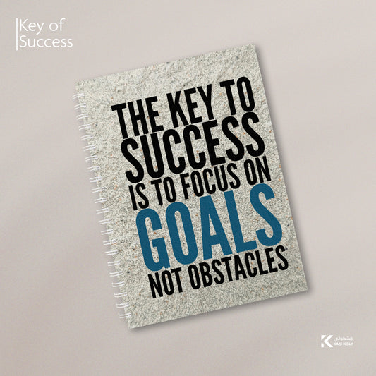 Key of Success Hard Cover Notebook