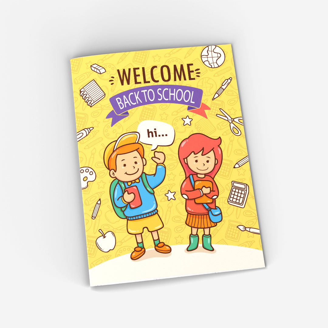Welcome Back To School CopyBook (WBS022)