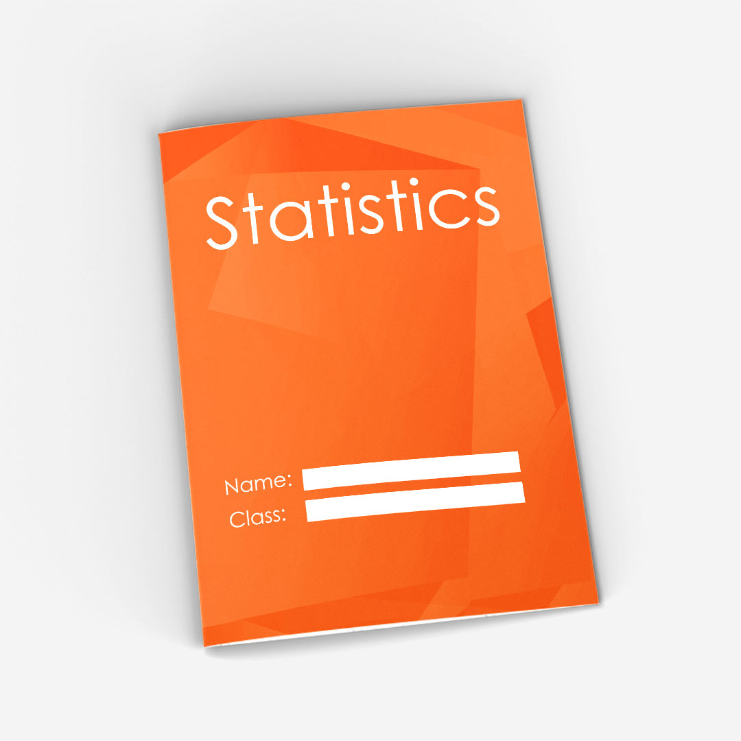 Statistics CopyBook (orange)