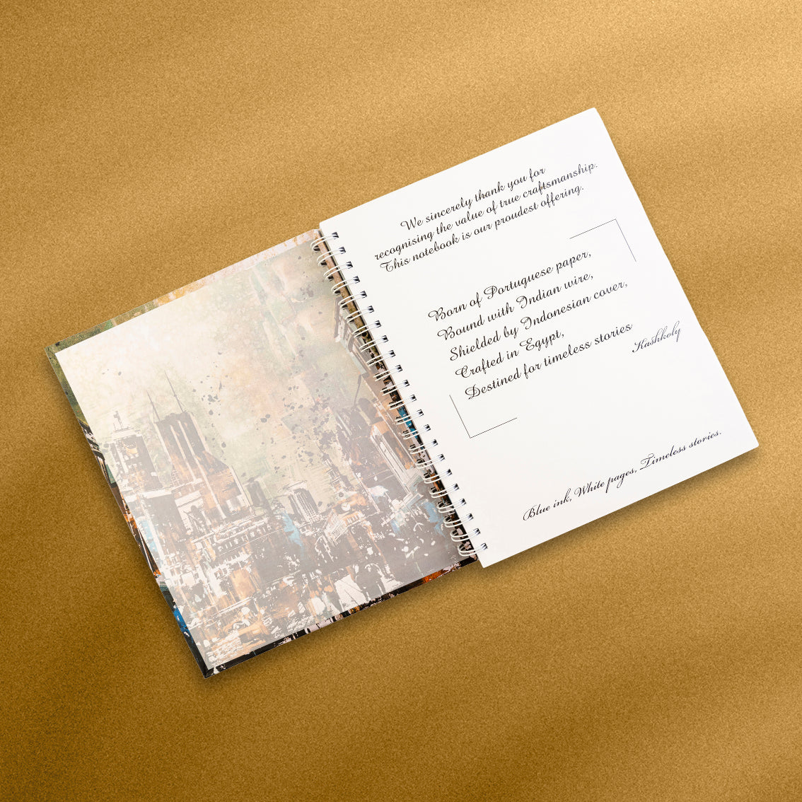 City Vibes Hard Cover Notebook