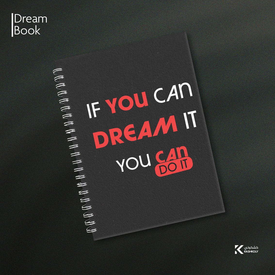 Dream Book Hard Cover Notebook