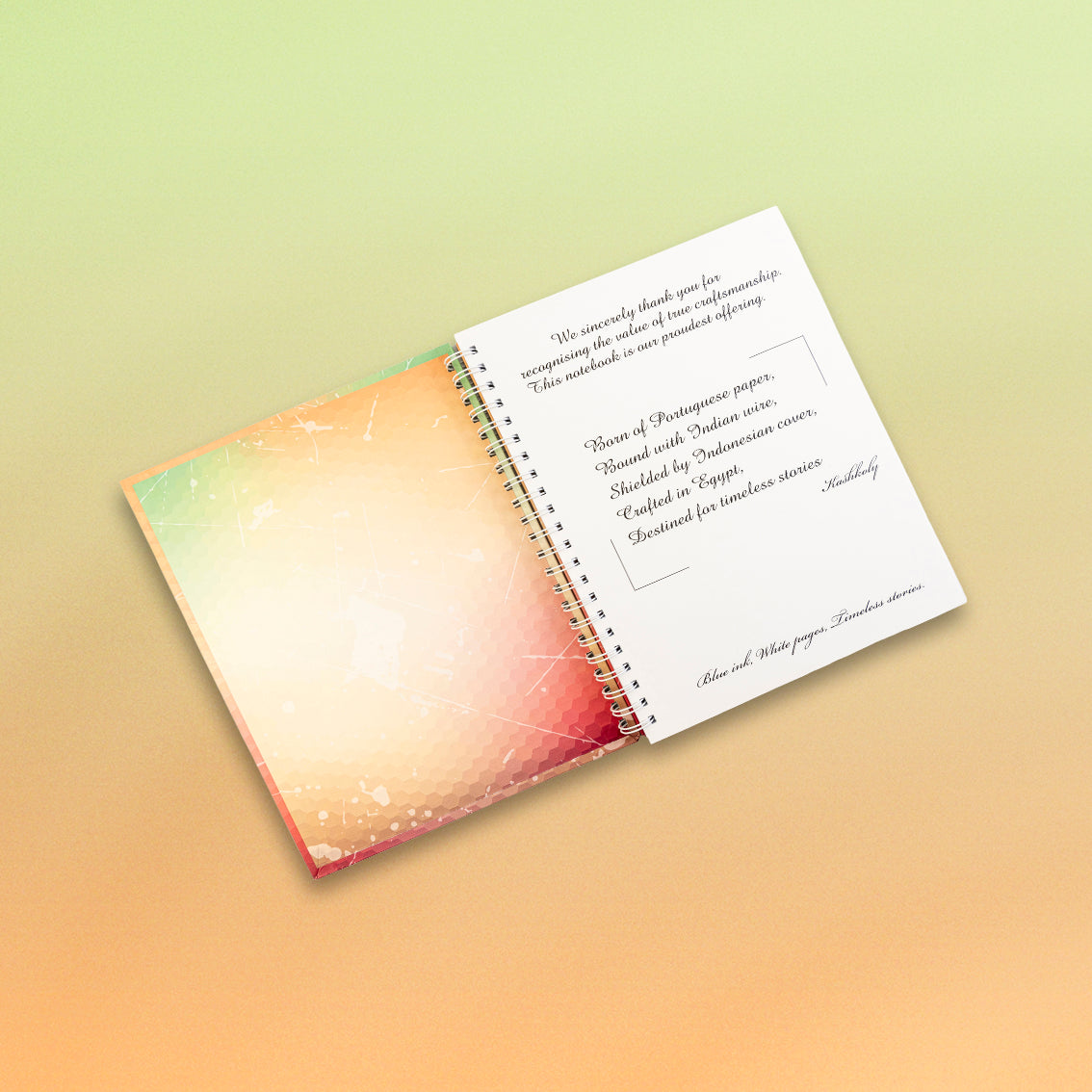 Outside The Box Hard Cover Notebook