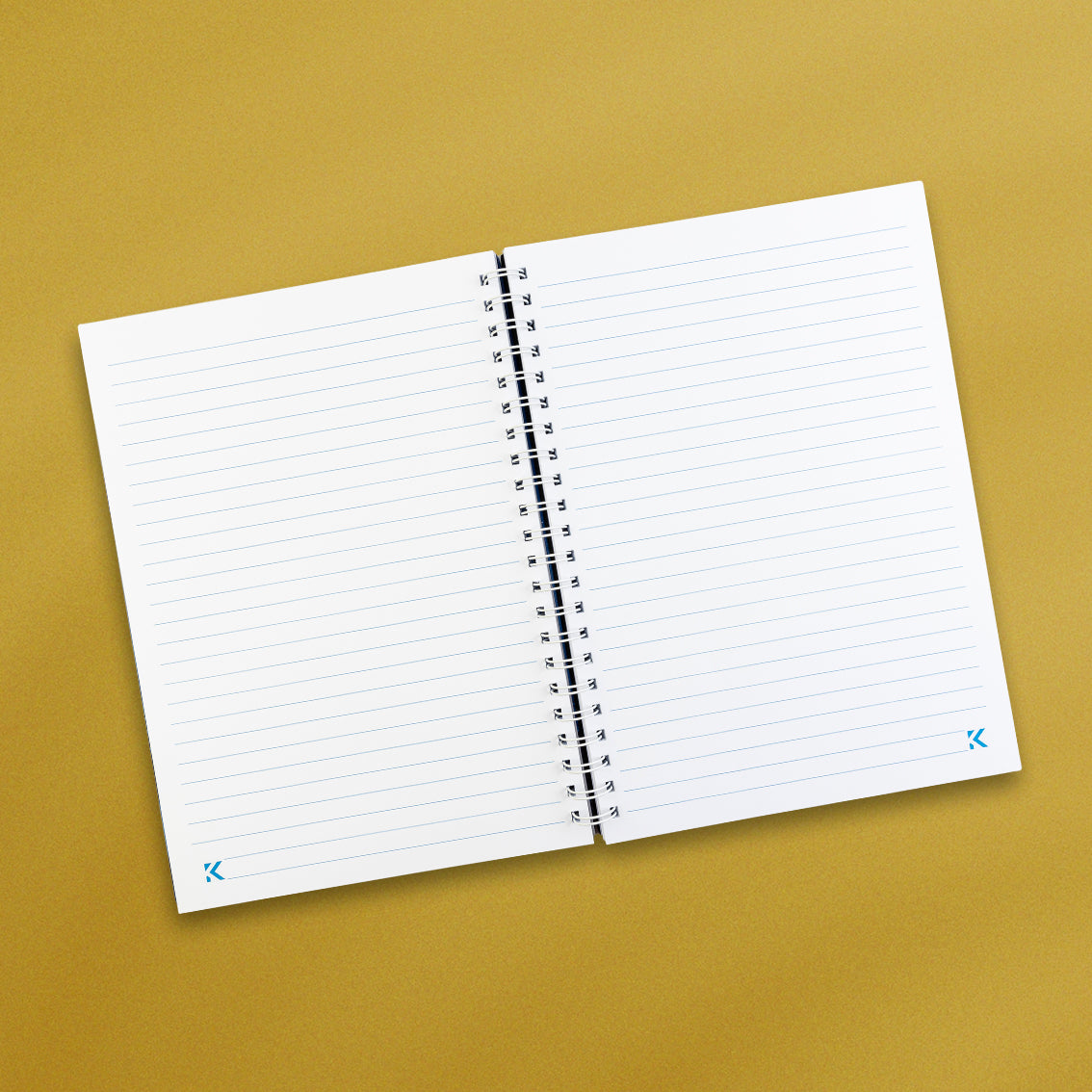 Plain Yellow Hard Cover Notebook