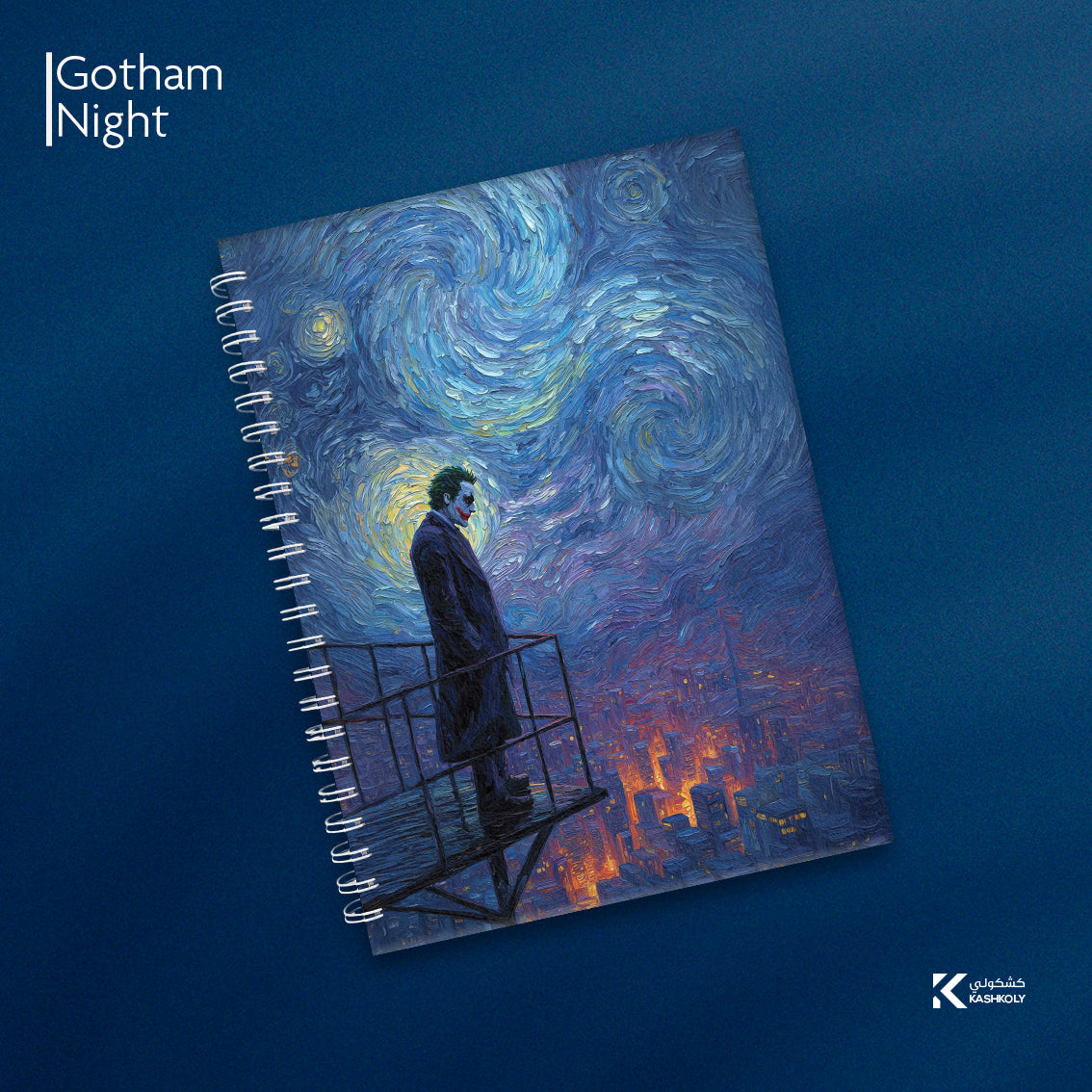 Gotham Night Hard Cover Notebook