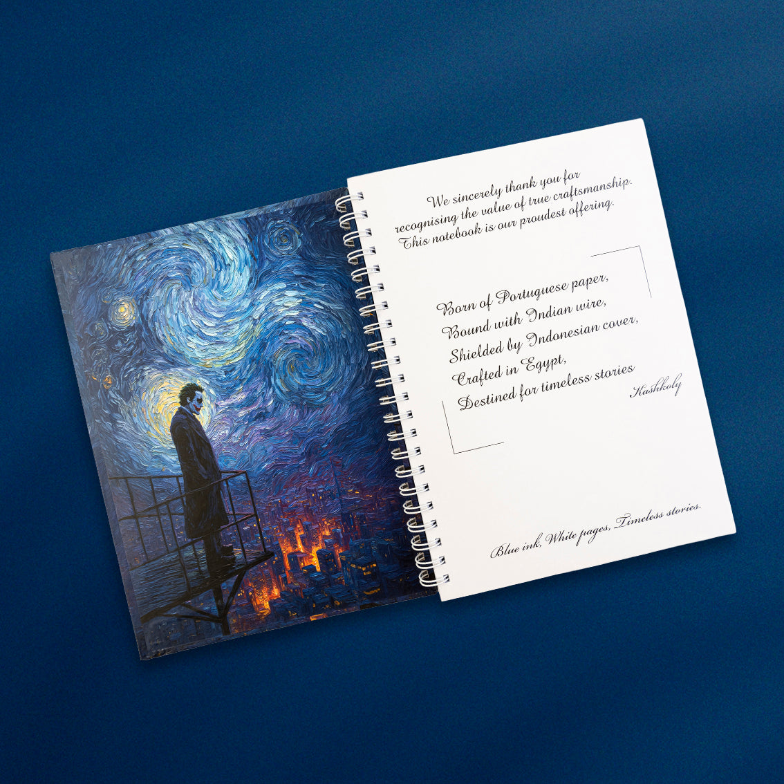 Gotham Night Hard Cover Notebook