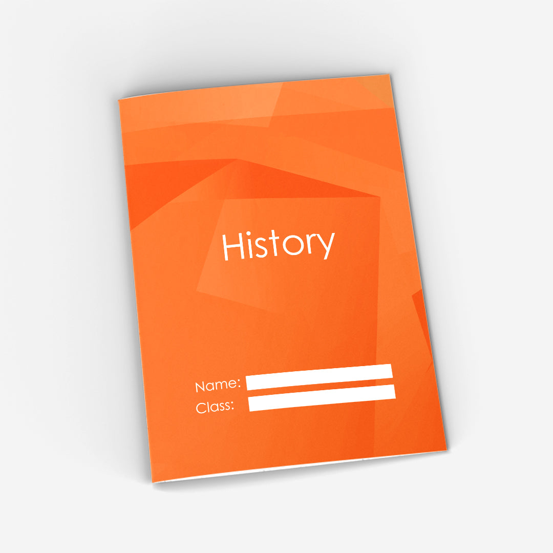 History CopyBook (orange)