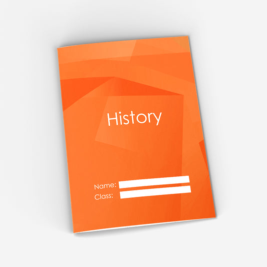 History CopyBook (orange)