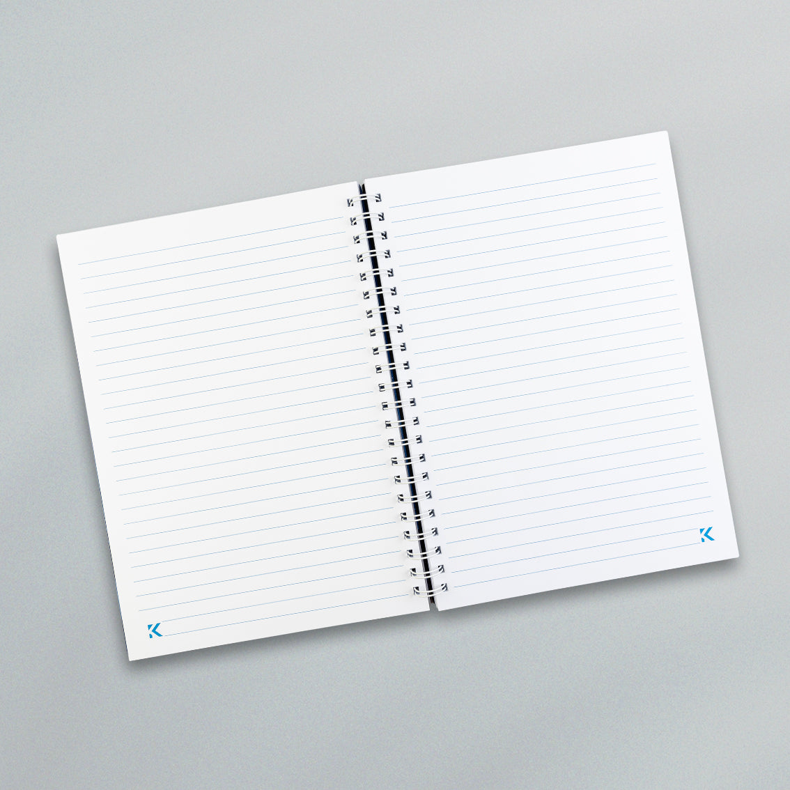 Plain White Hard Cover Notebook