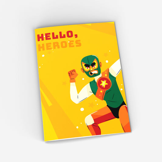 Hello Heroes CopyBook (HH01)