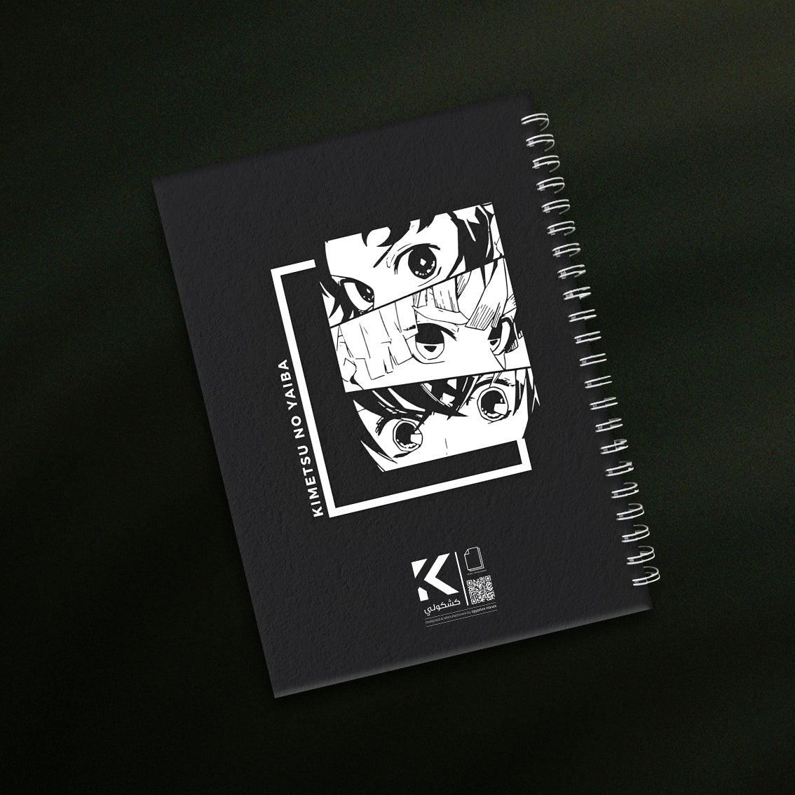 Demon Slayer Hard Cover Notebook
