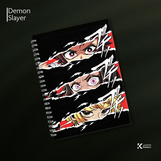 Demon Slayer Hard Cover Notebook