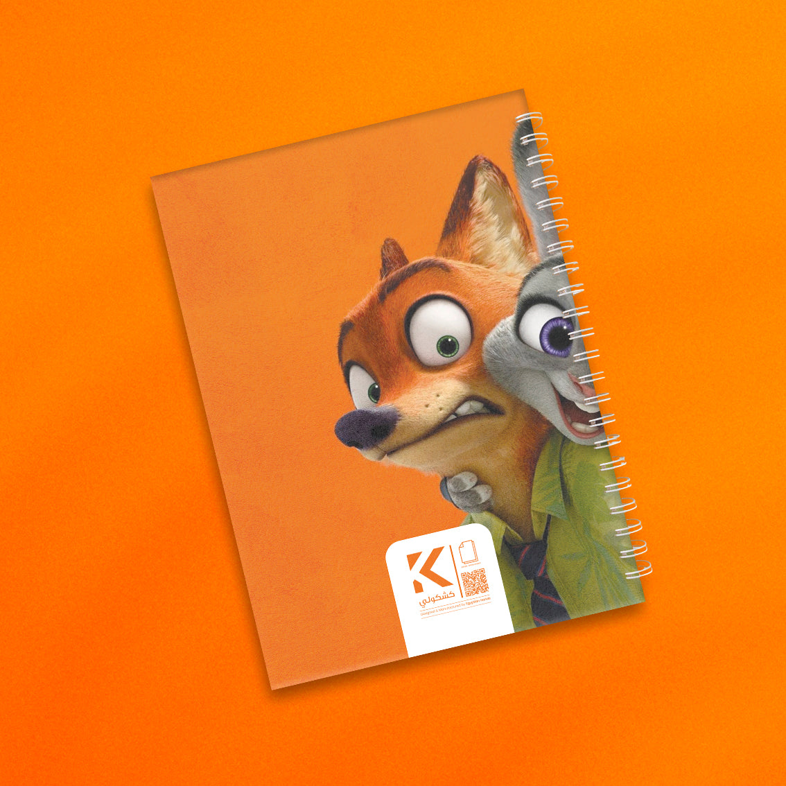 ZooTopia Hard Cover Notebook