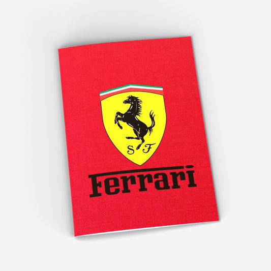 Red ferrari CopyBook (RFR51)
