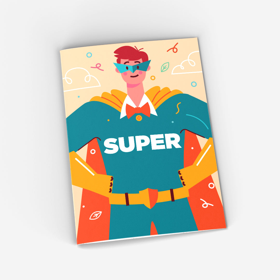Super Hero CopyBook (SPR021)