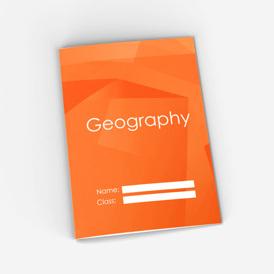 Geography CopyBook (orange)