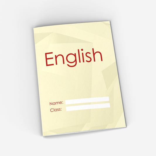 English CopyBook (beige)