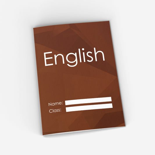 English CopyBook (brown)