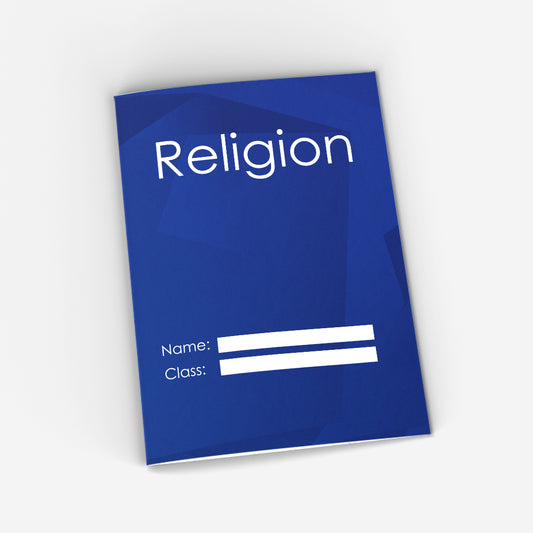 Religion CopyBook (blue)