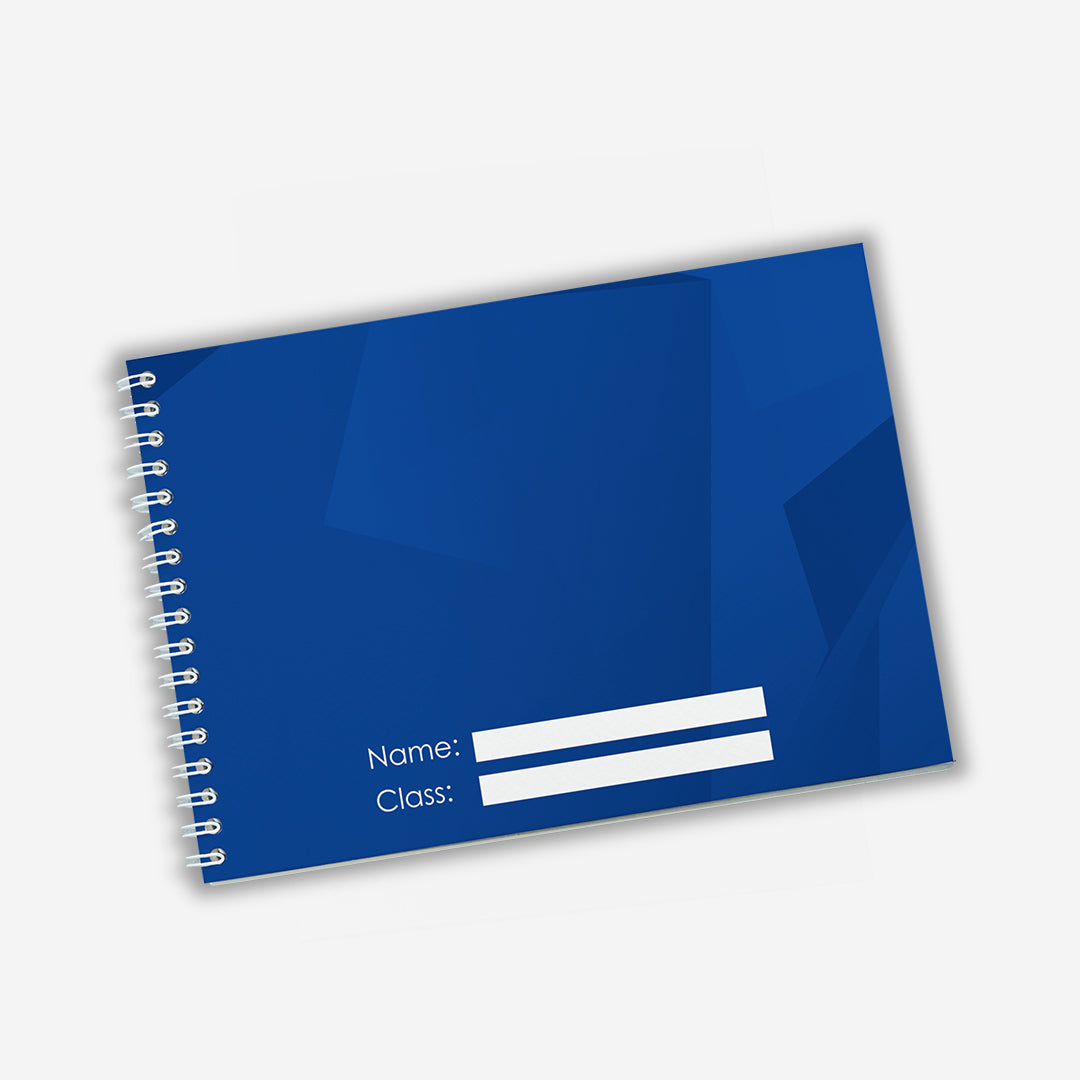 Blue sketch