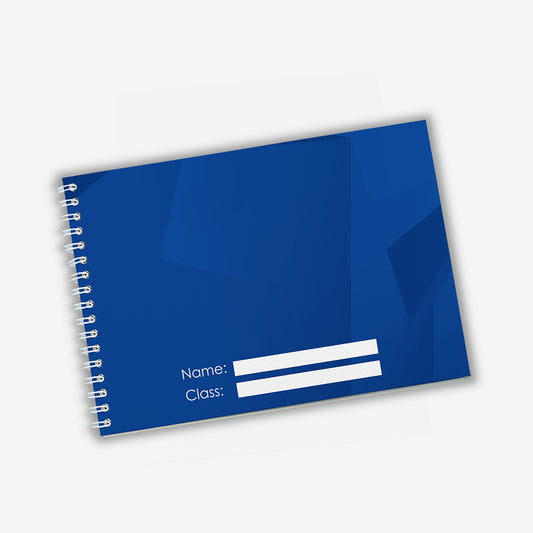 Blue sketch