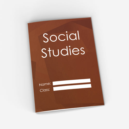 Social Studies CopyBook (brown)