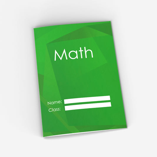 Math CopyBook (green)