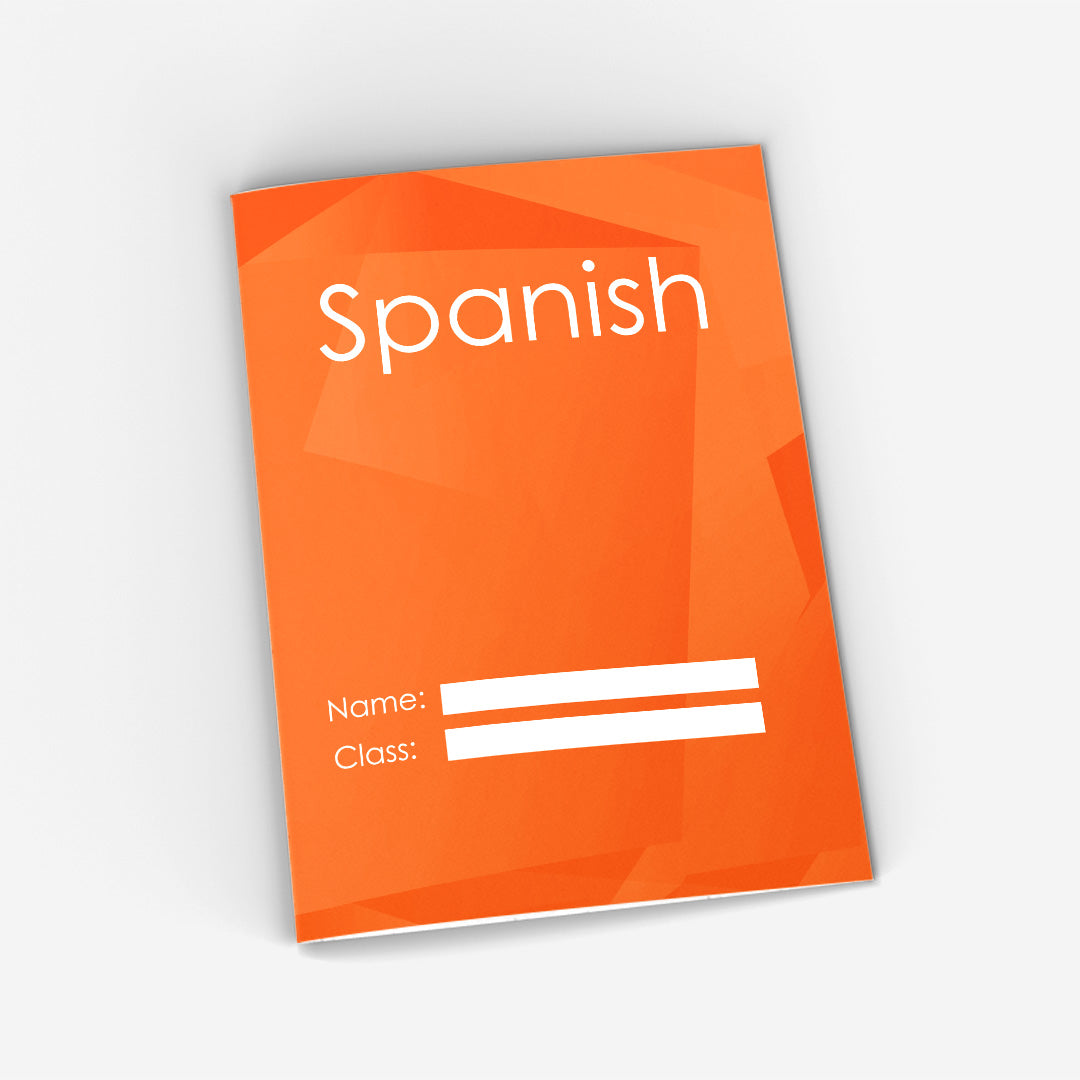 Spanish CopyBook (orange)
