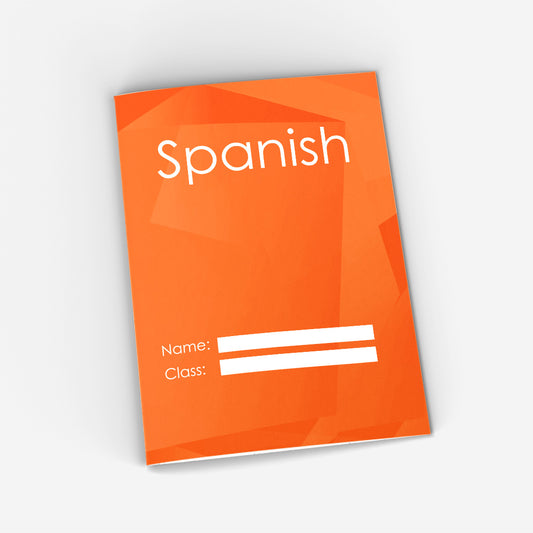 Spanish CopyBook (orange)