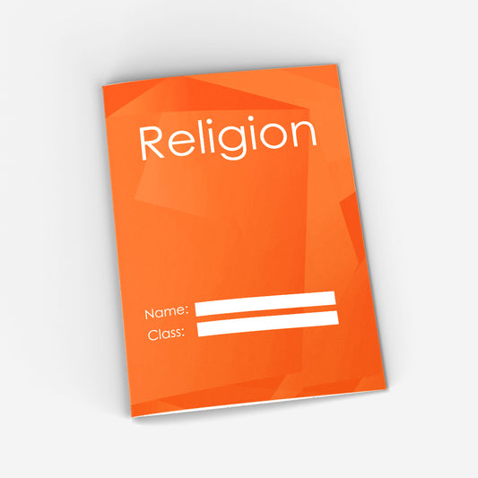 Religion CopyBook (orange)