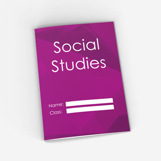 Social Studies CopyBook (purple)