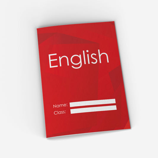 English CopyBook (red)