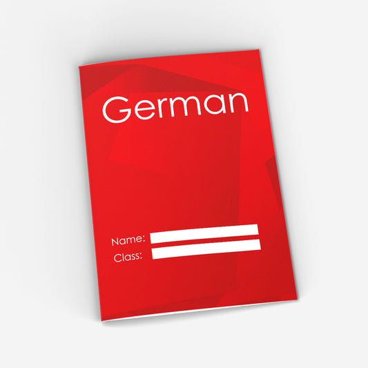 German CopyBook (red)