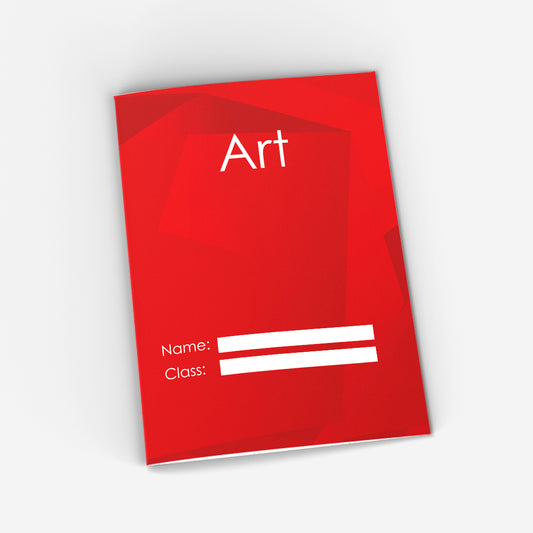 Art CopyBook (red)