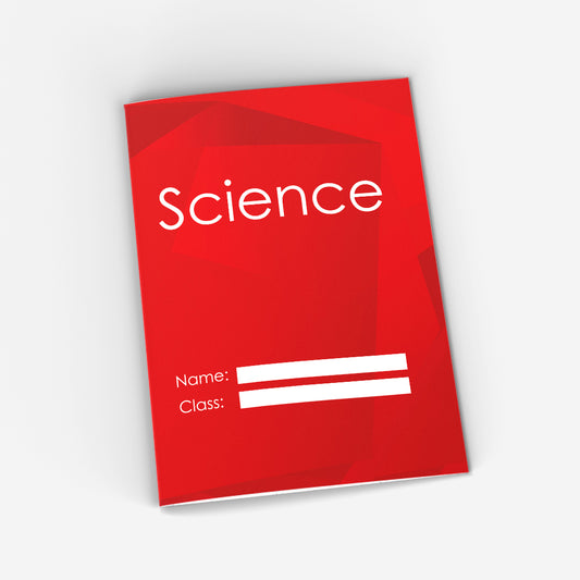 Science CopyBook (red)