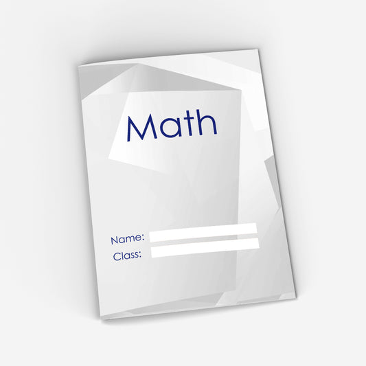 Math CopyBook (white)