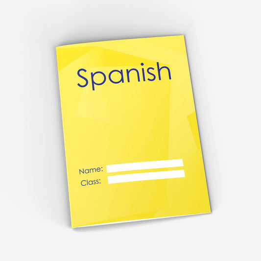 Spanish CopyBook (yellow)