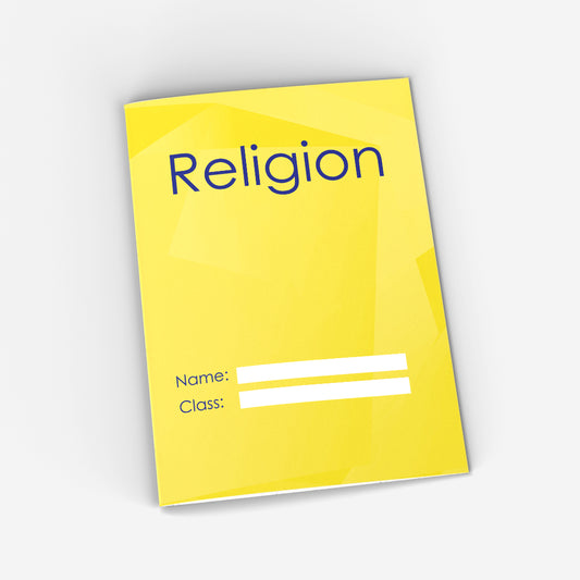 Religion CopyBook (yellow)